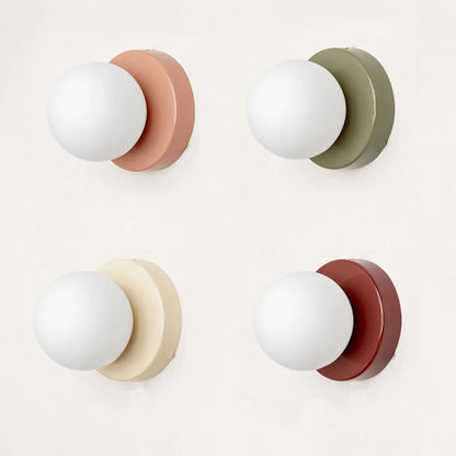 Elegant Orb Sconce Wall Lamp for Modern Home Lighting