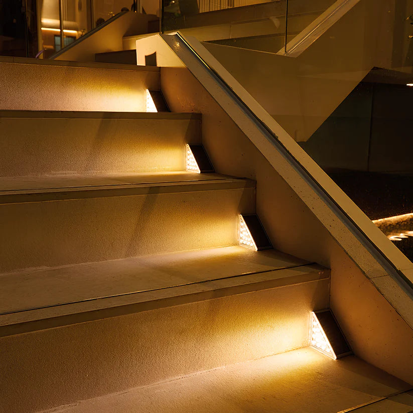 Solar Powered Step Lights