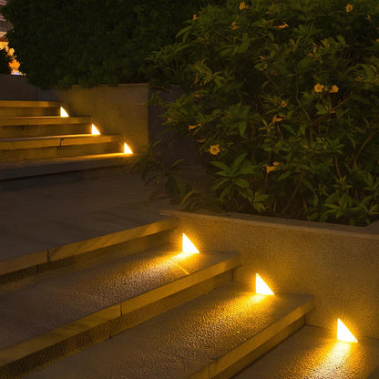 Solar Powered Step Lights