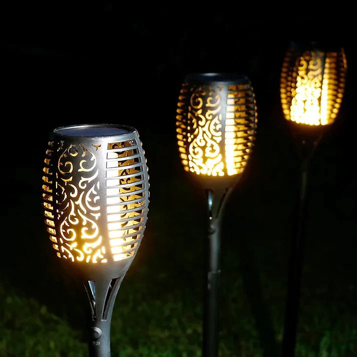 Tiki Flare Solar Torch Lamp