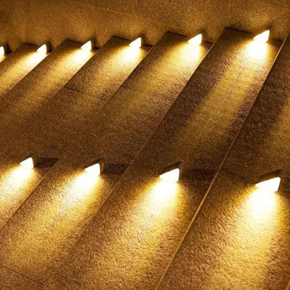 Solar Powered Step Lights