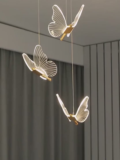 Nordic Butterfly Pendant Lights