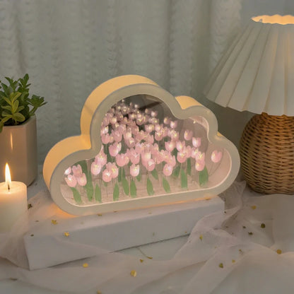Cloud-of-Tulips Lamp